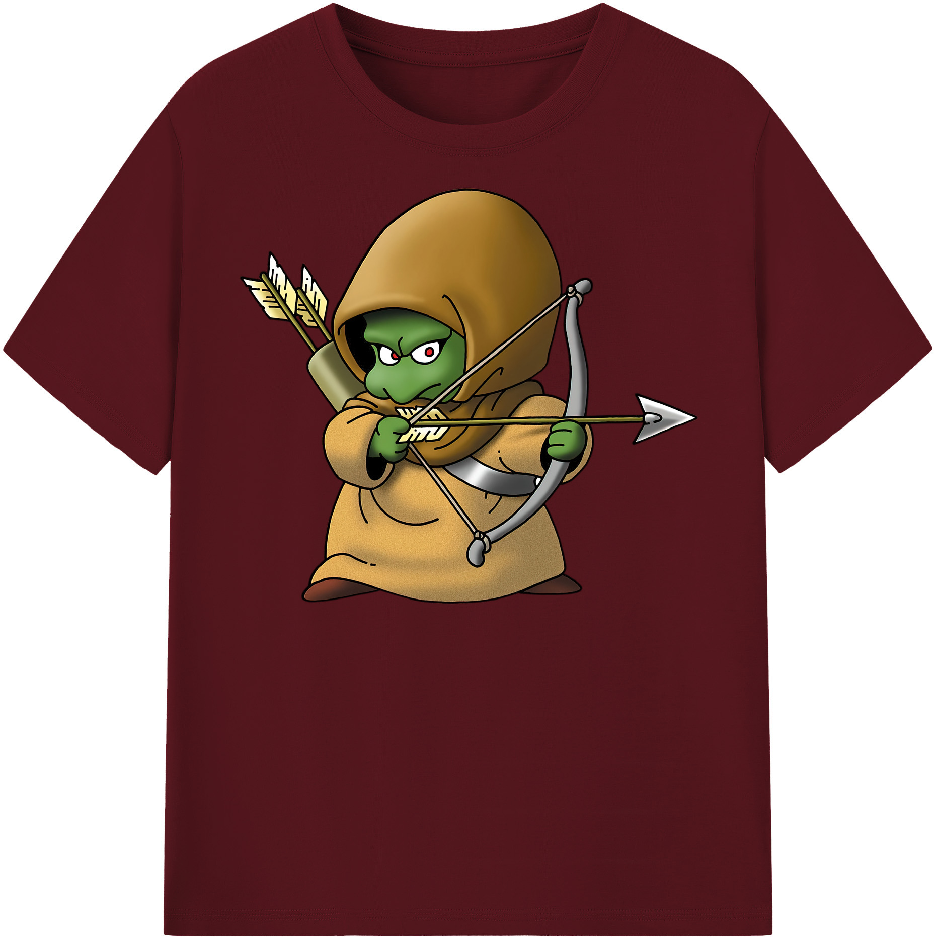 （画像用） ドラゴンクエスト Doragon Kuesuto Dragon Quest 綿100％半袖Tシャツ（フロントプリント）